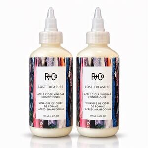 R+Co Lost Treasure Apple Cider Vinegar Conditioner 6 fl oz x2